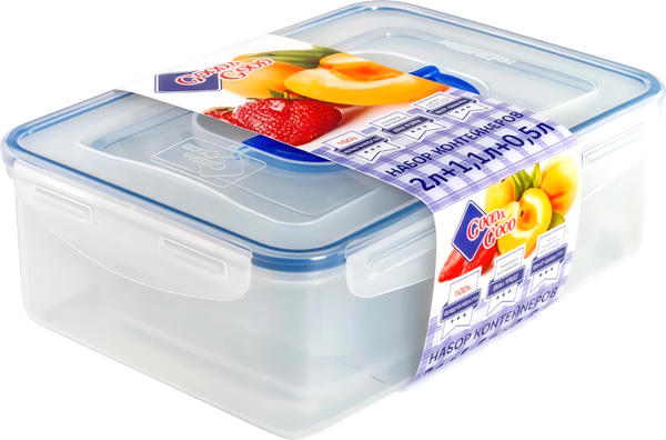 Набор контейнеров Good&Good N4-1/3 - фото