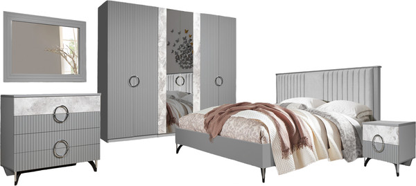 Комплект мебели для спальни ФорестДекоГрупп Никея 6 180 - фото