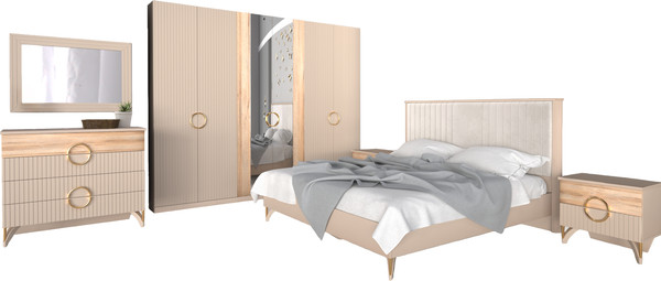 Комплект мебели для спальни ФорестДекоГрупп Никея 6 180 - фото