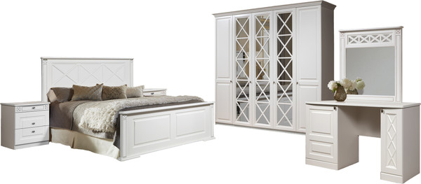 Комплект мебели для спальни ФорестДекоГрупп Прованс 5 180 - фото