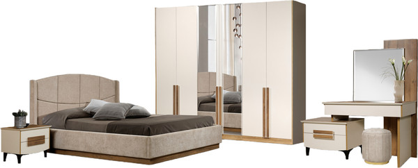 Комплект мебели для спальни ФорестДекоГрупп Сабрина 6 180 - фото