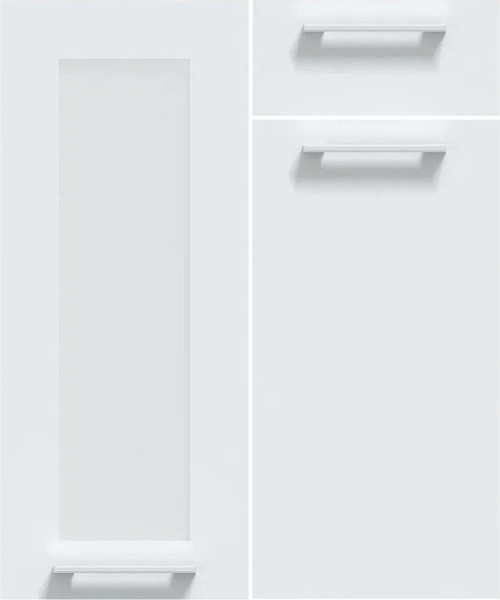 Кухонный гарнитур Интерлиния Мила Gloss 3.7-ПМ4