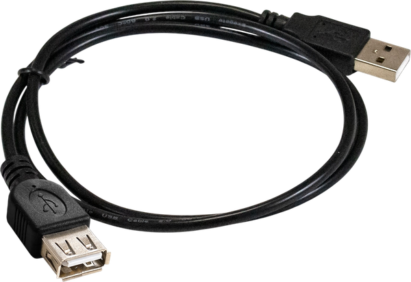 Удлинитель кабеля ExeGate EX-CC-USB2-AMAF-1.0 / EX294742RUS - фото