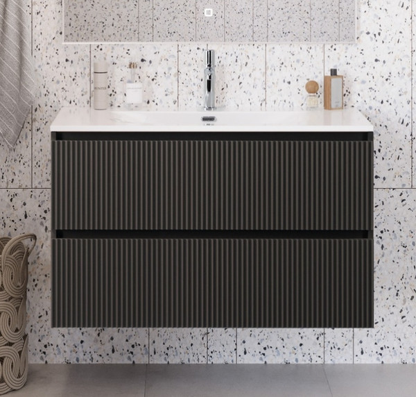 Тумба под умывальник BelBagno UNO-MINI-1000-2C-SO-GSO - фото