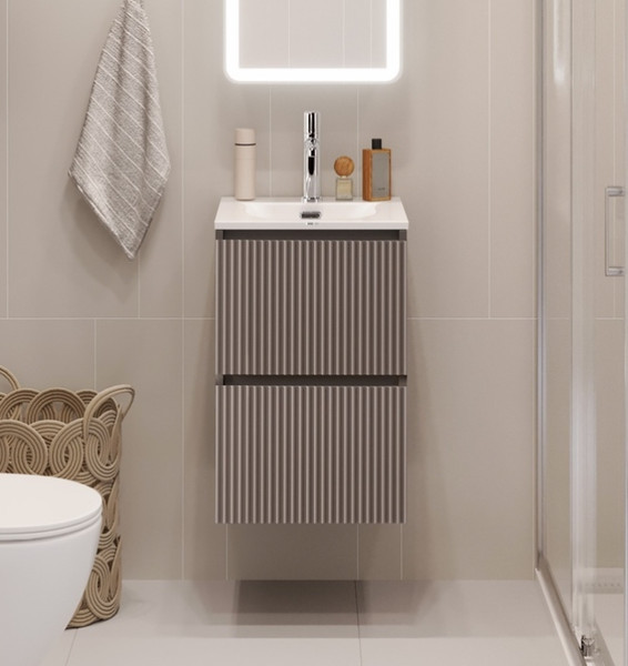 Тумба под умывальник BelBagno UNO-MINI-400-2C-SO-СO - фото