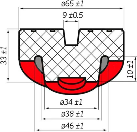 Опора к домкрату AVS RFJ-38S / A85271S