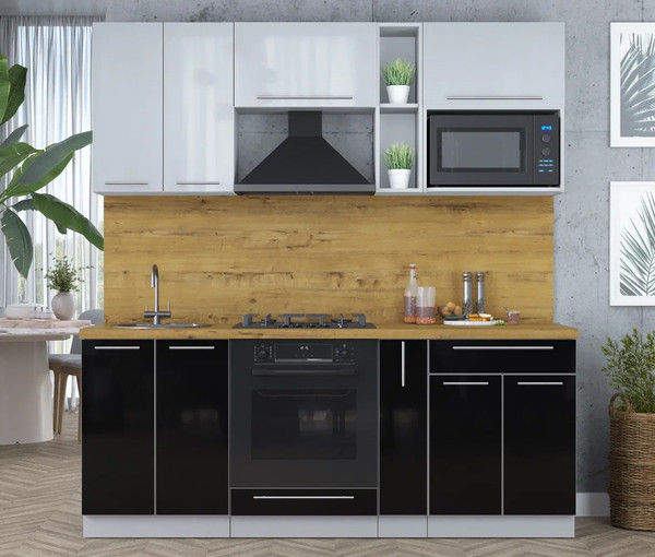 Кухонный гарнитур Интерлиния Мила Пластик 2.0