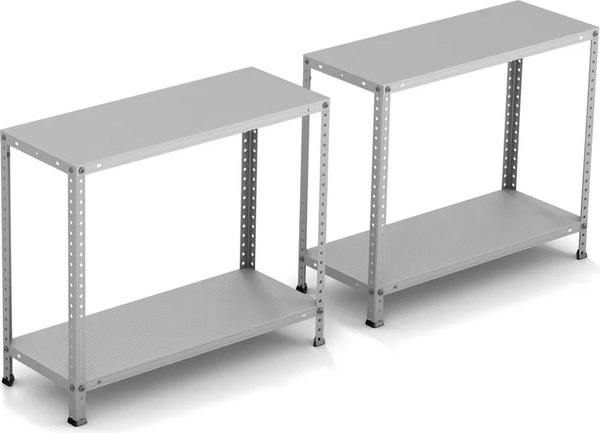 Стеллаж металлический НСКСМ Оцинкованный