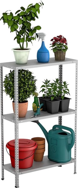 Стеллаж металлический НСКСМ Оцинкованный 1050 - фото