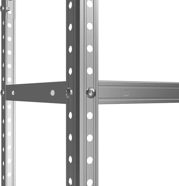 Стеллаж металлический НСКСМ Оцинкованный