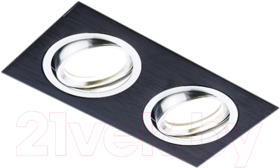 Точечный светильник Ambrella A601/2 BK - фото