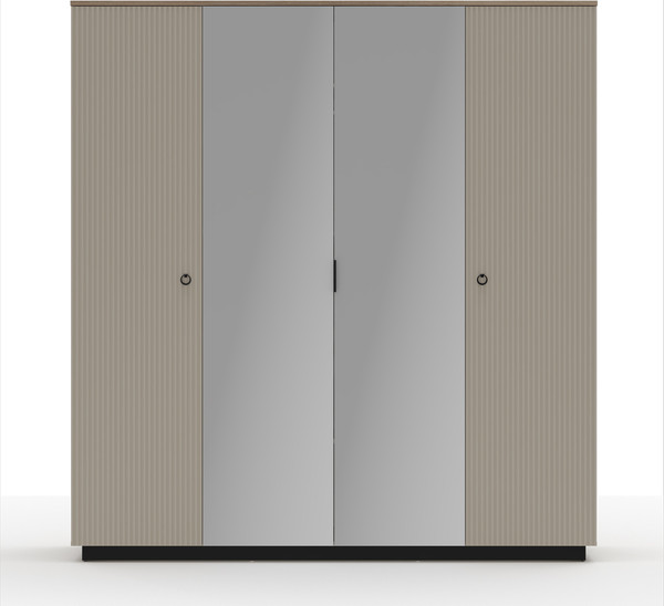 Шкаф Black Red White Domenica SZF2D2L