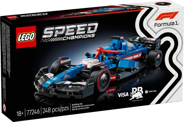 Конструктор Lego Speed Champions Болид Формулы-1 Visa Cash RB VCARB 01 / 77246 - фото