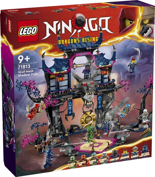 Конструктор Lego Ninjago Додзе Тени Волчьей Маски / 71813 - фото