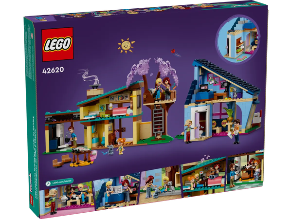 Конструктор Lego Friends Дома Олли и Пейсли / 42620