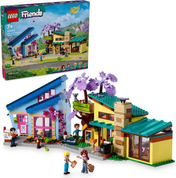 Конструктор Lego Friends Дома Олли и Пейсли / 42620