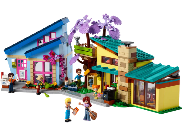 Конструктор Lego Friends Дома Олли и Пейсли / 42620