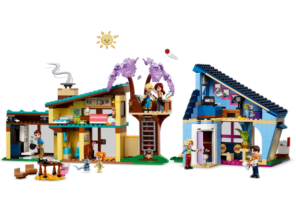 Конструктор Lego Friends Дома Олли и Пейсли / 42620