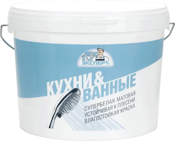 Краска Эксперт Для кухонь и ванных комнат - фото