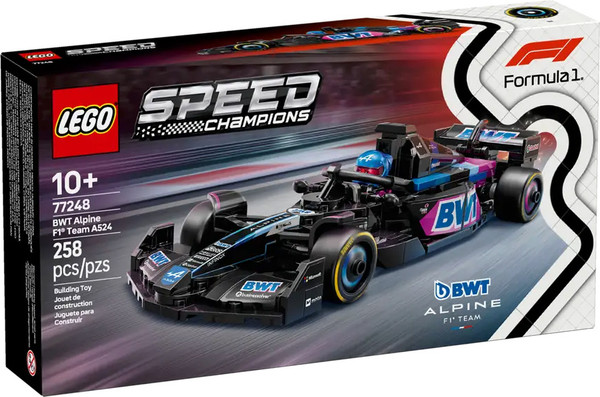 Конструктор Lego Speed Champions Болид Формулы-1 BWT Alpine A524 / 77248 - фото
