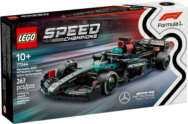 Конструктор Lego Speed Champions Болид Формулы-1 Mercedes-AMG W15 / 77244 - фото