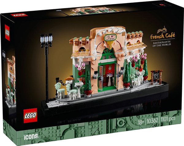 Конструктор Lego Icons Французское кафе / 10362  - фото