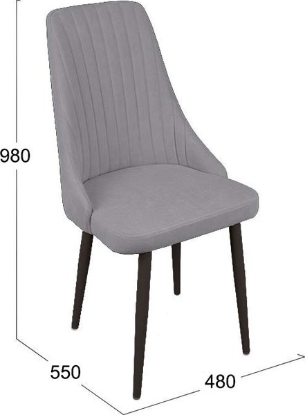 Стул ТриЯ Данте Dream Grey