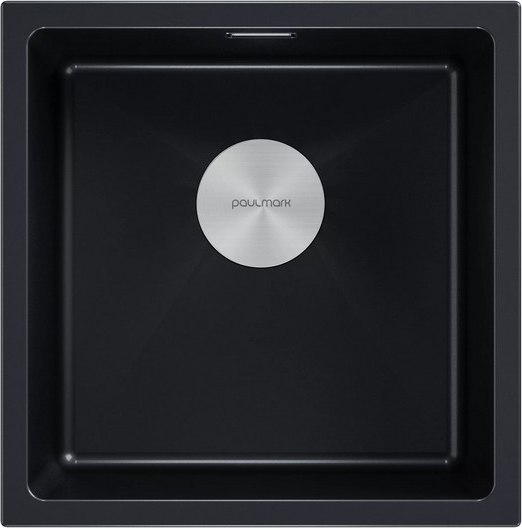 Мойка кухонная Paulmark Lumi LU45-BLM - фото