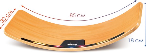 Качалка детская Hape Доска-балансир с подсветкой / E1219_HP