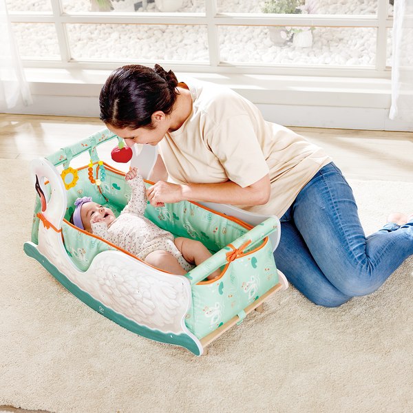 Качалка детская Hape Лебедь / E1213_HP