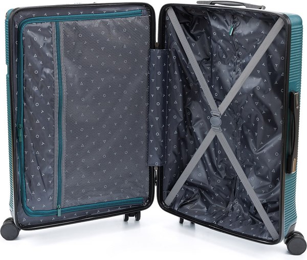 Чемодан на колесах Torber Onego T2081GRM