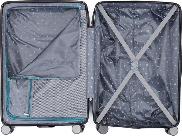 Чемодан на колесах Torber Onego T2081GRM