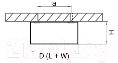 Точечный светильник Lightstar Zolla 213921