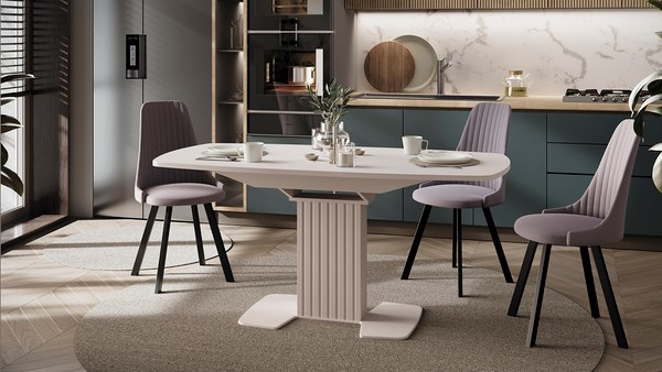 Обеденный стол ТриЯ Хилтон раздвижной Тип 2