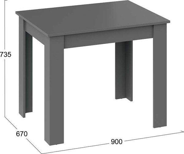 Обеденный стол ТриЯ Промо Тип 1 / 011.000.000