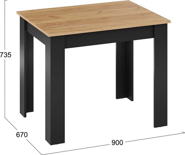 Обеденный стол ТриЯ Промо Тип 1 / 011.000.000