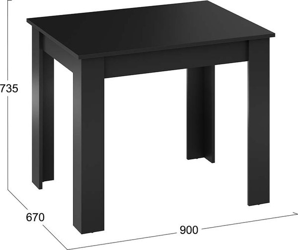 Обеденный стол ТриЯ Промо Тип 1 / 011.000.000