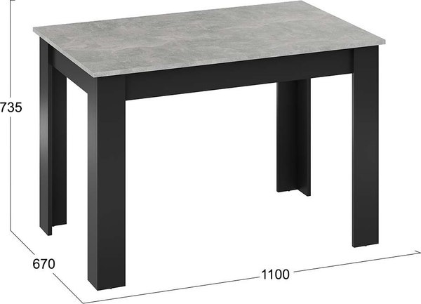 Обеденный стол ТриЯ Промо Тип 2