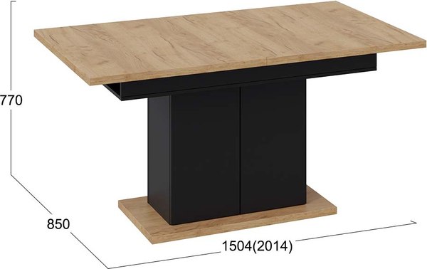 Обеденный стол ТриЯ Детройт Тип 1