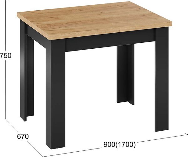 Обеденный стол ТриЯ Промо тип 3