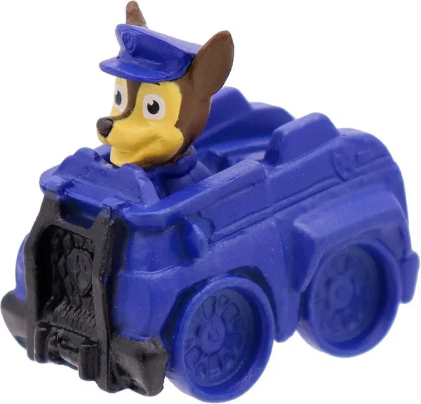Фигурка игровая PAW Patrol Щенячий патруль. Чейс в машине / PAW2010X - фото