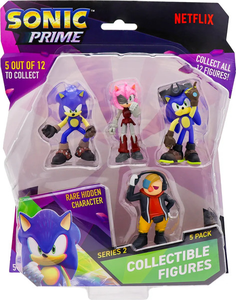 Набор фигурок коллекционных Sonic Prime SON2240A