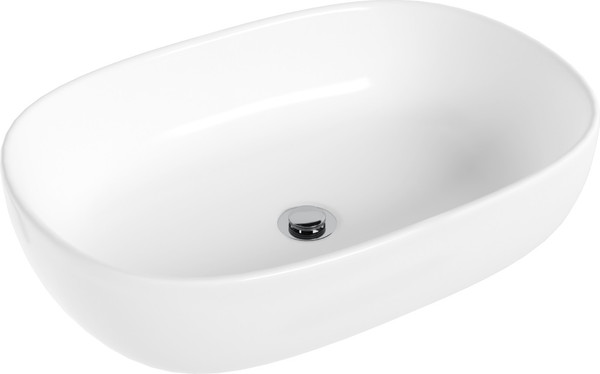 Умывальник со смесителем Lauter 21836 + Rio 21AM12672 с донным клапаном 21190CH