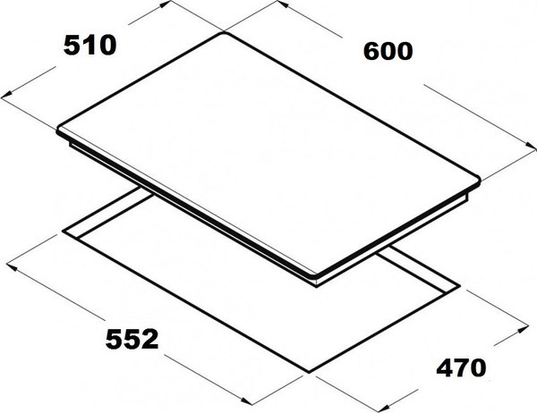 Газовая варочная панель Schtoff H 6001 C02IS