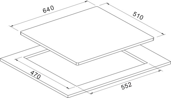 Газовая варочная панель Schtoff H 6047 C30IS