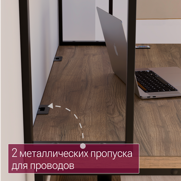 Компьютерный стол Millwood Кембридж 160х80х175.1 / 51664_t_ch_5