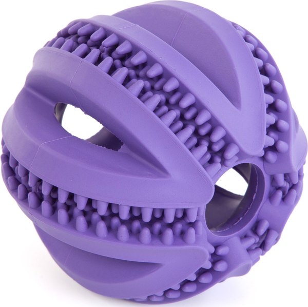 Игрушка для собак SkyRus Мячик комбинированный / 145039/purple - фото