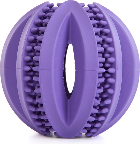 Игрушка для собак SkyRus Мячик комбинированный / 145039/purple