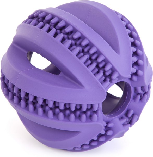 Игрушка для собак SkyRus Мячик комбинированный / 145039/purple