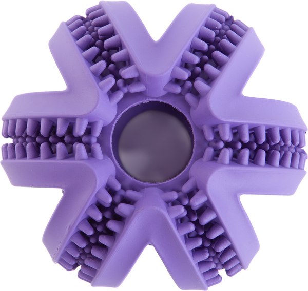 Игрушка для собак SkyRus Мячик комбинированный / 145039/purple